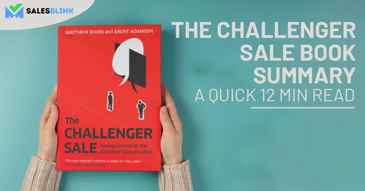 THE CHALLENGER SALE BOOK SUMMARY