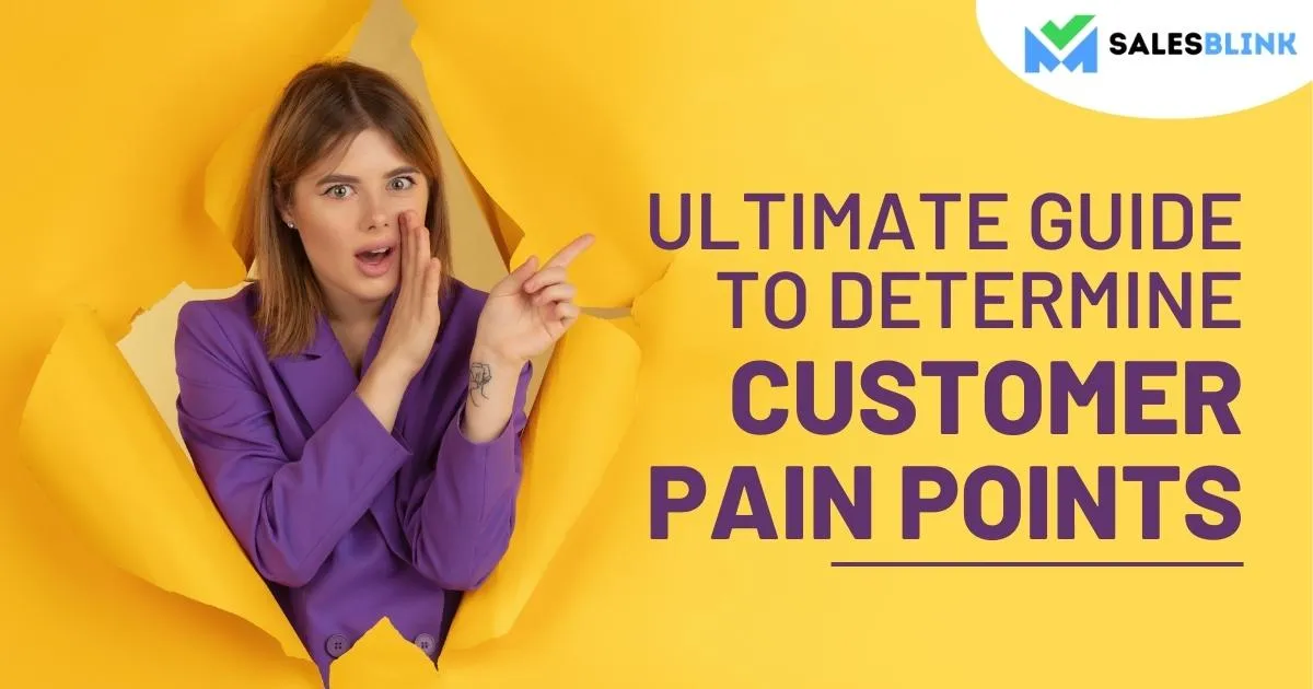 ULTIMATE GUIDE TO DETERMINE CUSTOMER PAIN POINTS