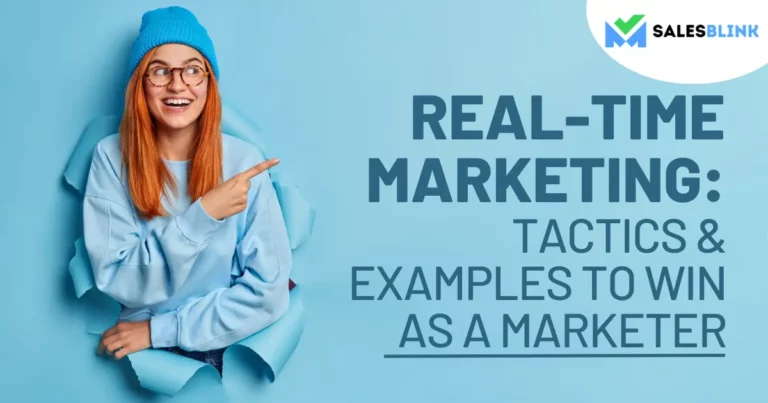 Real-time marketing