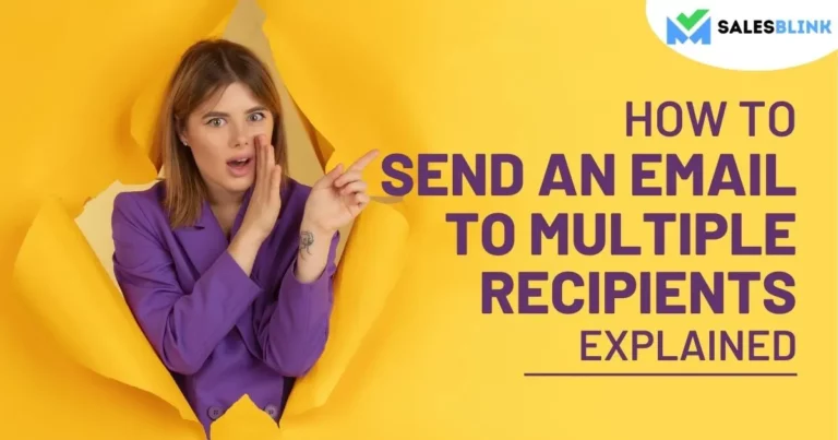 How to Send An Email To Multiple Recipients - Explained