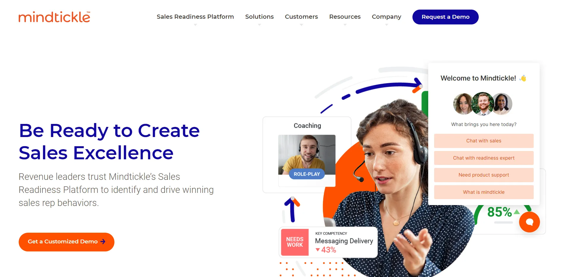 MindTickle sales onboarding tool