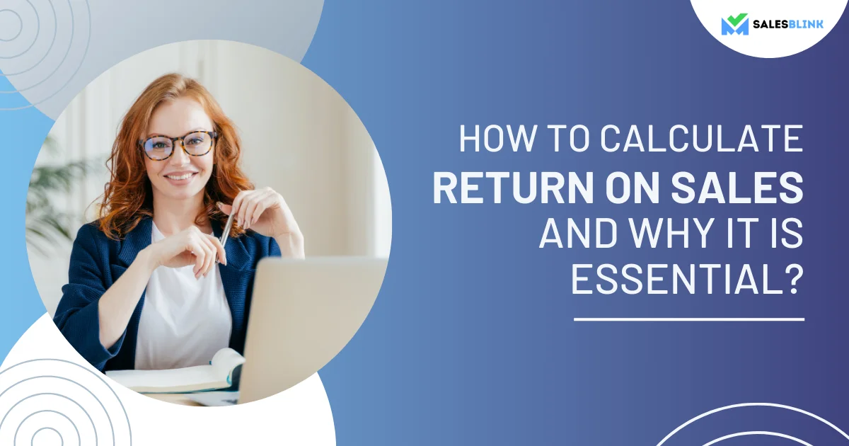 How to calculate return on sales and why it is essential