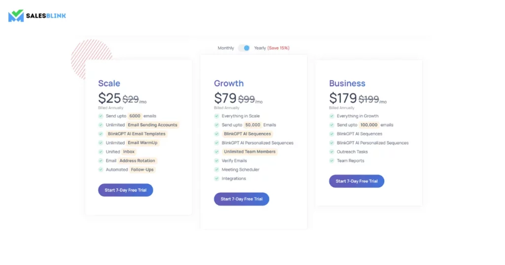 Salesblink Pricing