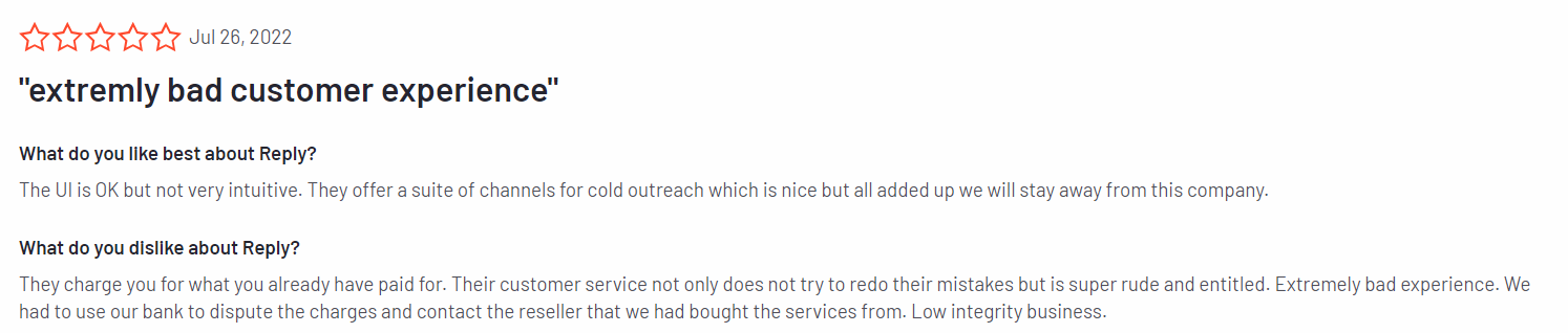 Reply.io User Reviews